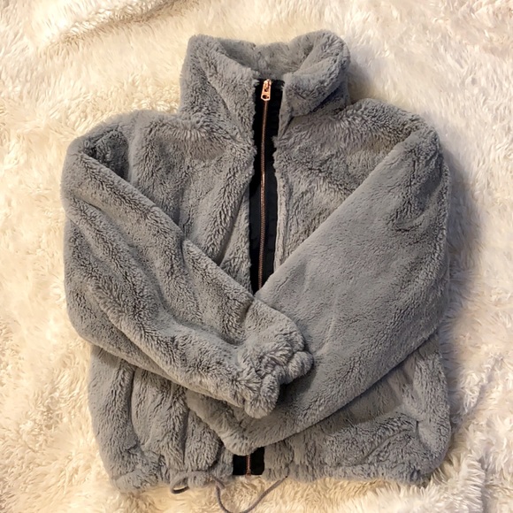 Lucky Brand faux fur jacket NWOT - Picture 4 of 5